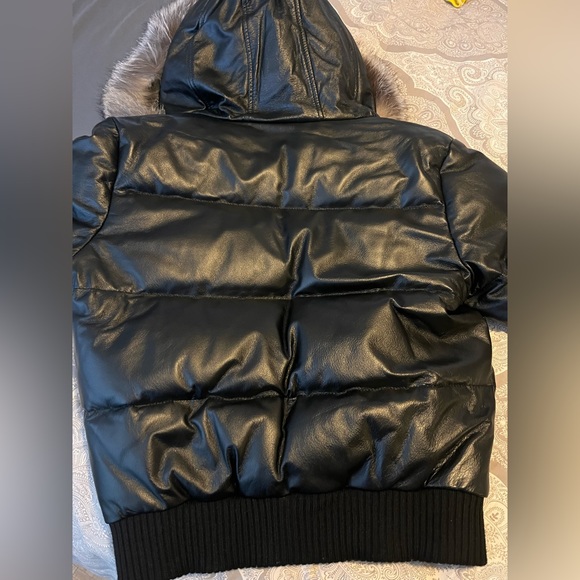 Northbound leather puffer size M - Picture 4 of 7